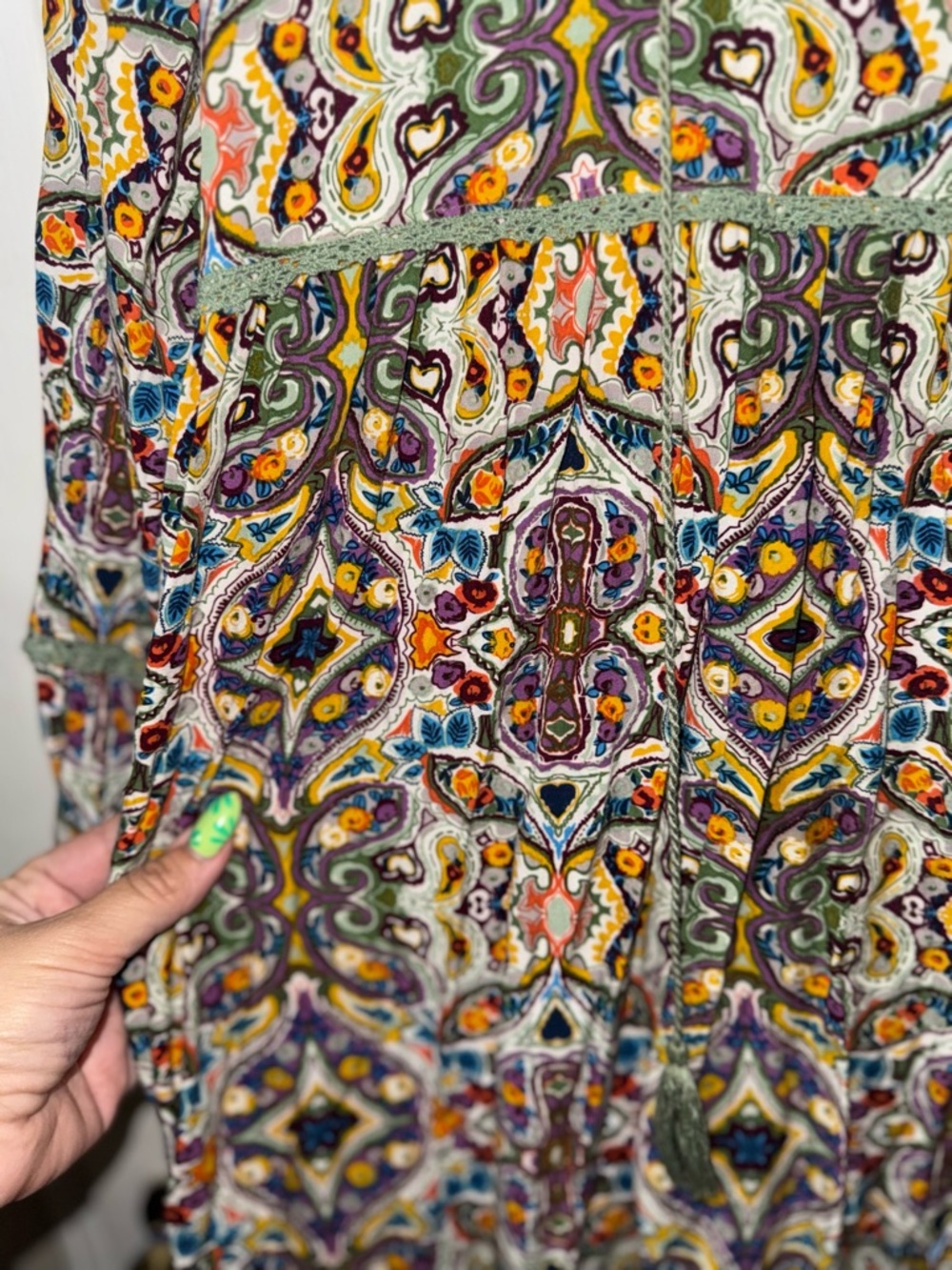 Uncle Frank Paisley and Floral Dress - Picture 6 of 8